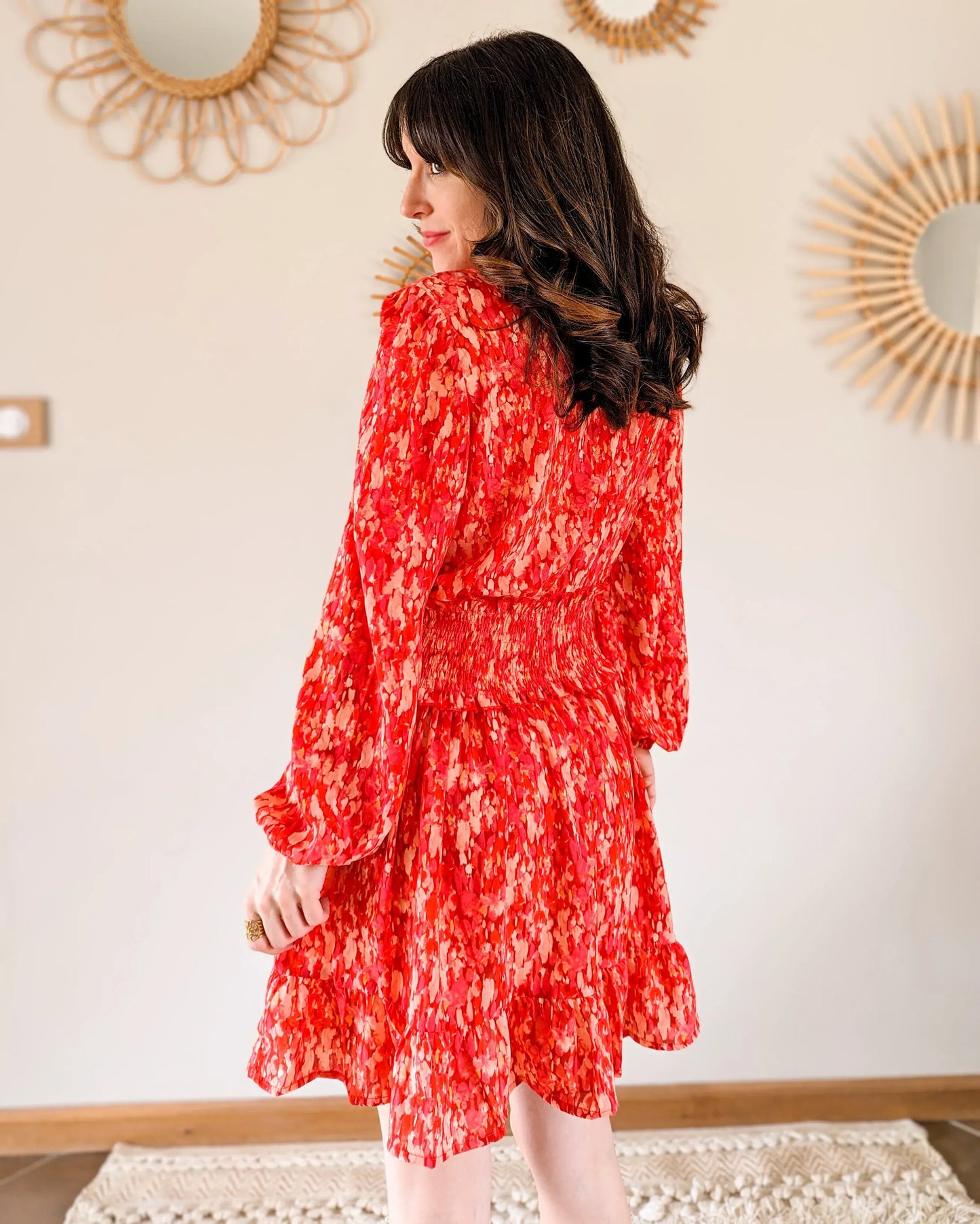 Robe rouge - Enora