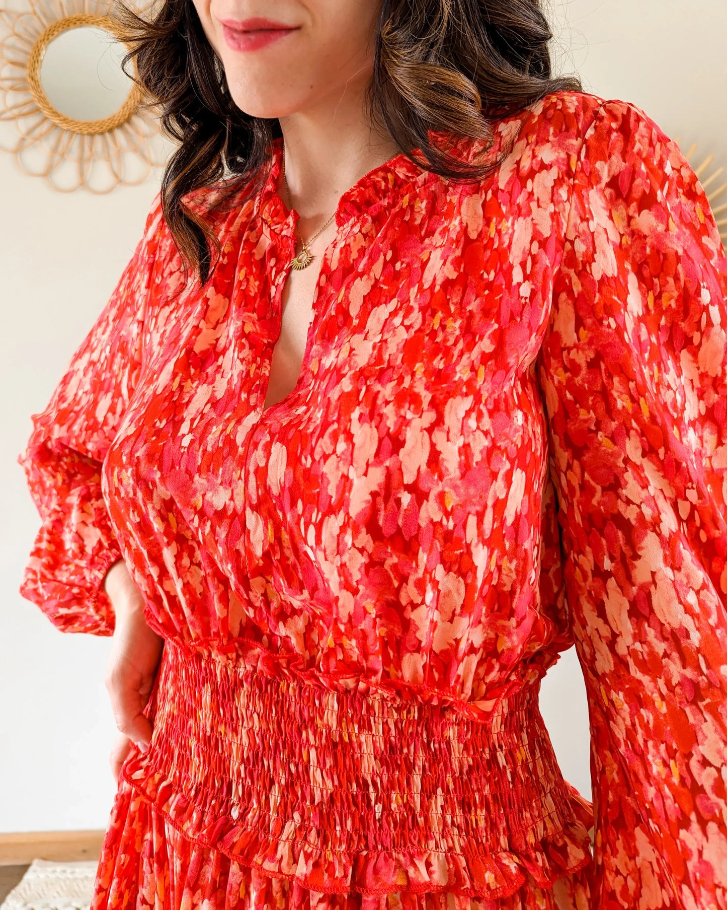 Robe rouge - Enora
