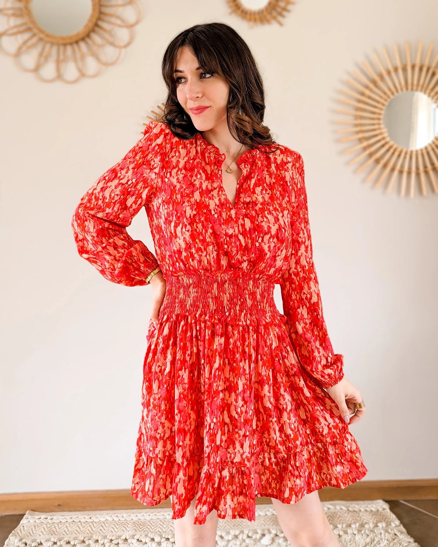 Robe rouge - Enora