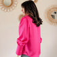 Chemise rose Carlota - Made in France