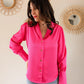 Chemise rose Carlota - Made in France