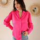 Chemise rose Carlota - Made in France