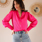Chemise rose Carlota - Made in France