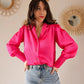 Chemise rose Carlota - Made in France