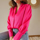 Chemise rose Carlota - Made in France