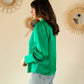 Chemise verte Carlota - Made in France