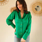 Chemise verte Carlota - Made in France