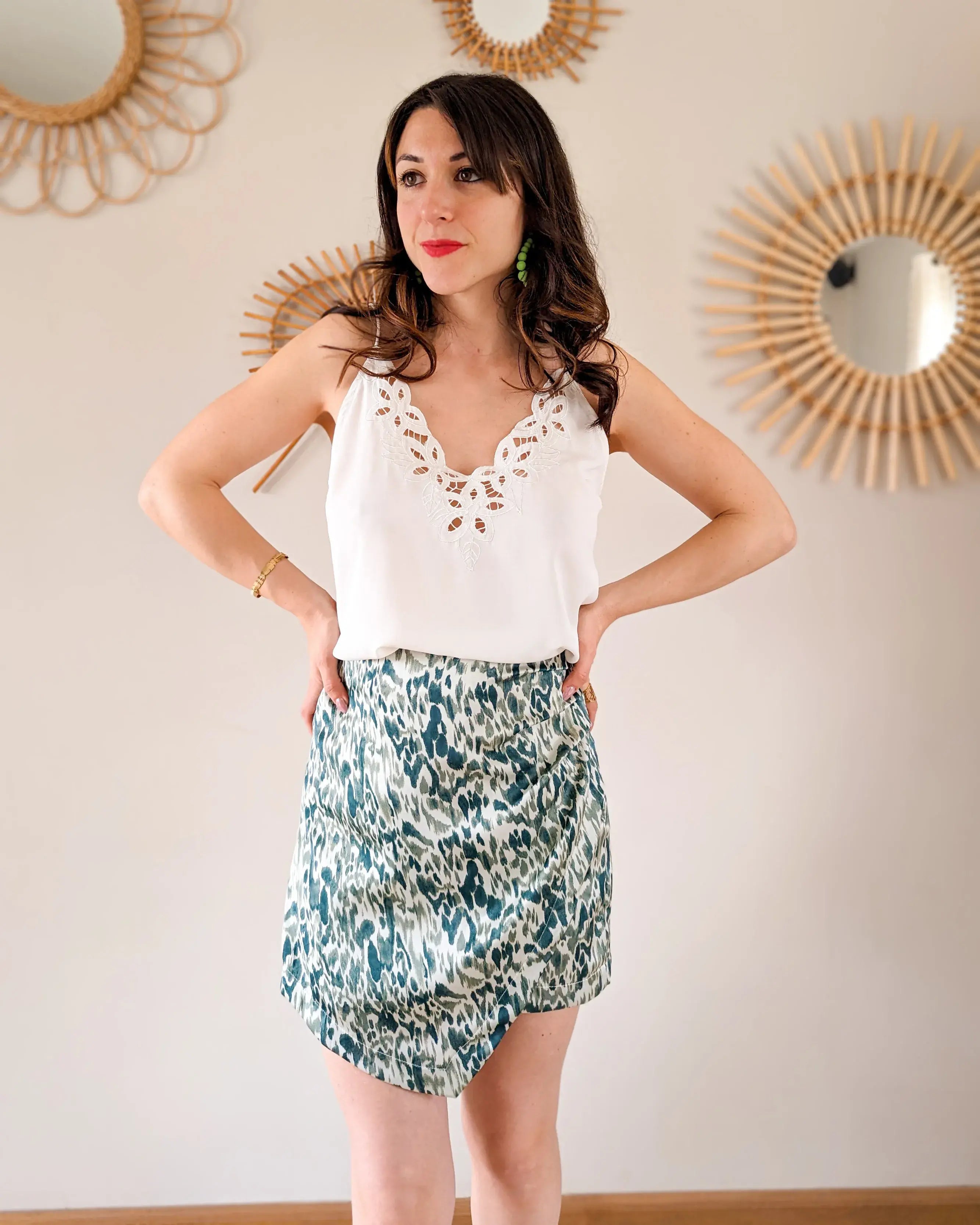 Jupe-short verte - Zelda