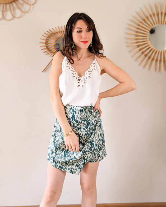Jupe-short verte - Zelda