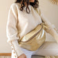 Sac banane XL doré - Devon