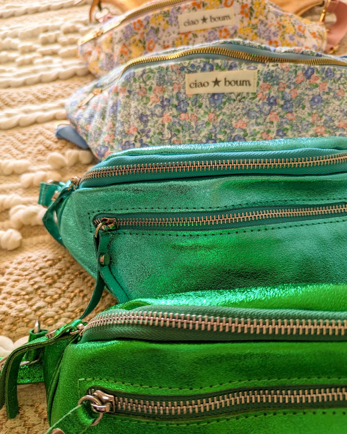 Sac banane XL doré - Devon