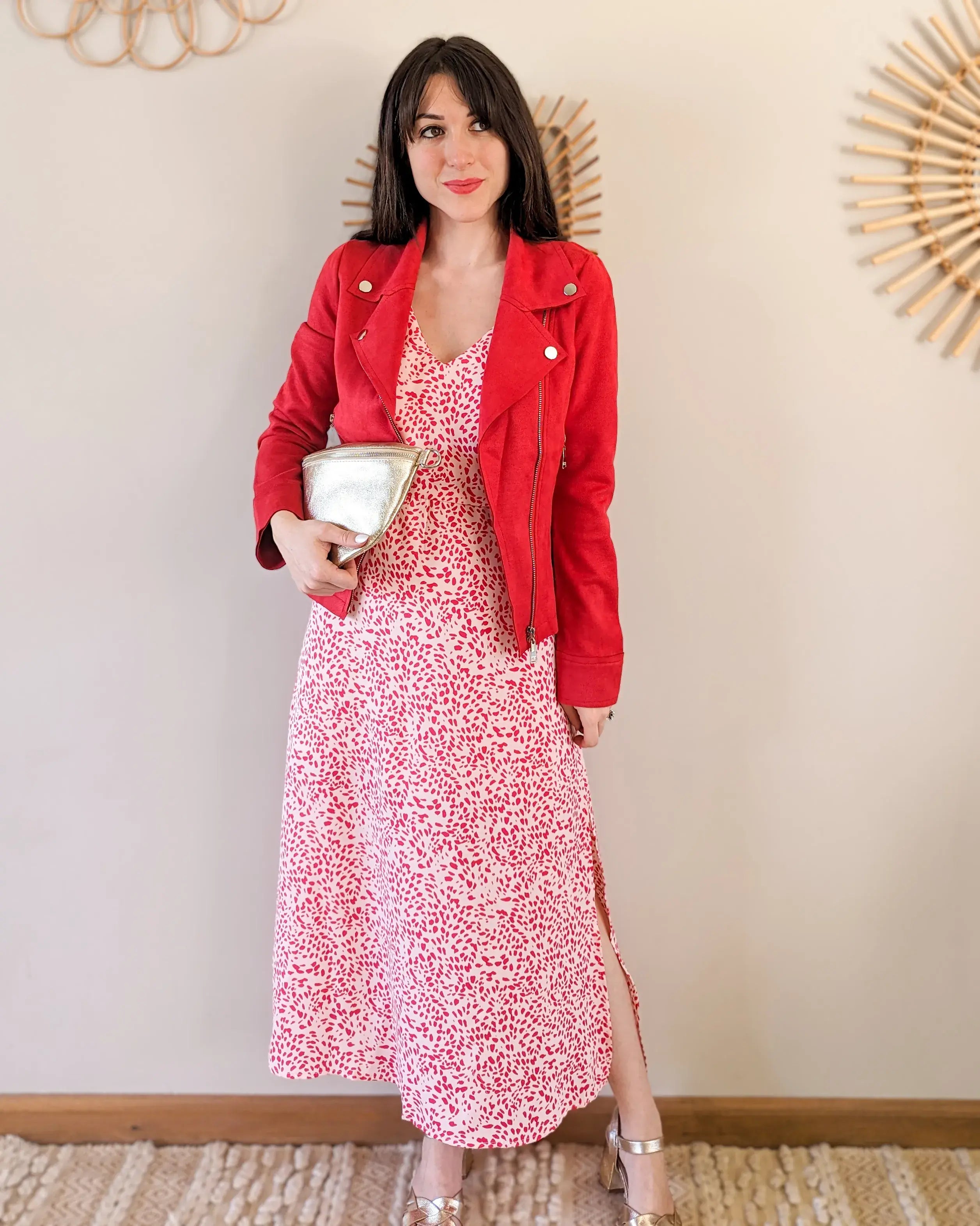 Robe longue à motifs - Sibylle