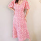 Robe longue à motifs - Sibylle