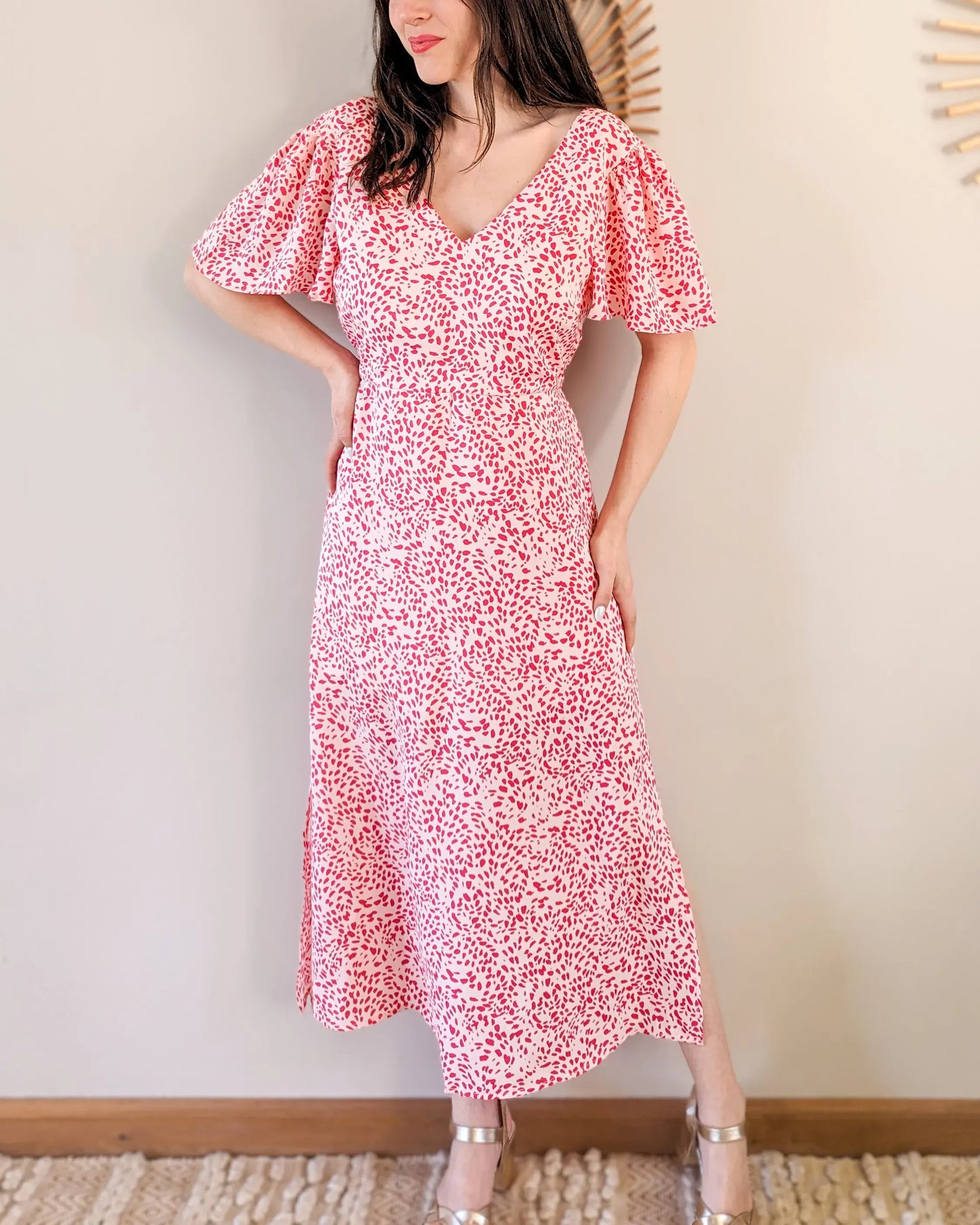 Robe longue à motifs - Sibylle