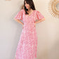 Robe longue à motifs - Sibylle