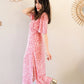 Robe longue à motifs - Sibylle