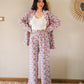 Pantalon fluide fleuri - Flavie