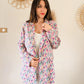 Veste blazer fleurie - Flavie